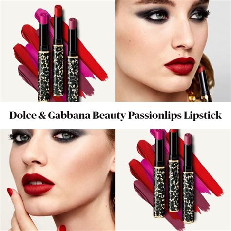 dolce gabbana matte lipstick passion|dolce and gabbana lip gloss.